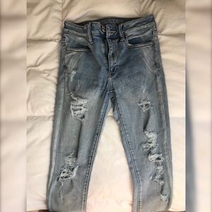 American Eagle Distressed Skinny Jeans